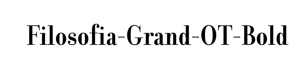 Filosofia-Grand-OT-Bold