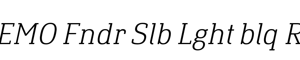 FSP DEMO Fndr Slb Lght blq Regular