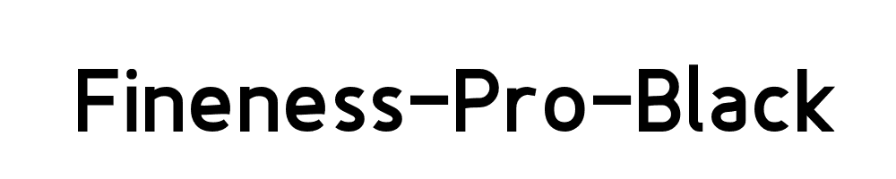 Fineness-Pro-Black