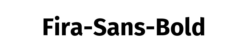 Fira-Sans-Bold