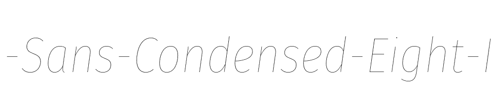 Fira-Sans-Condensed-Eight-Italic