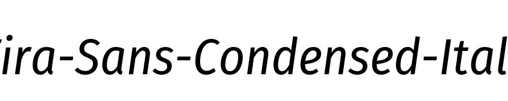 Fira-Sans-Condensed-Italic