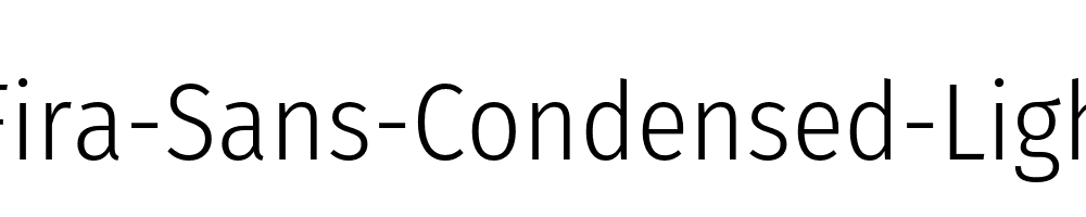 Fira-Sans-Condensed-Light