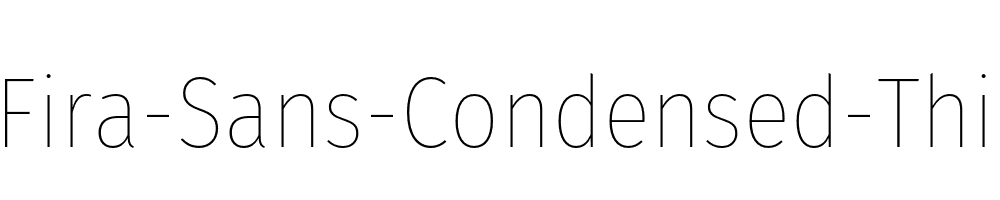 Fira-Sans-Condensed-Thin