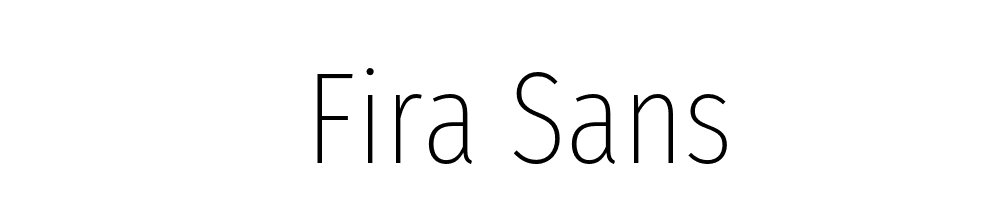 Fira Sans