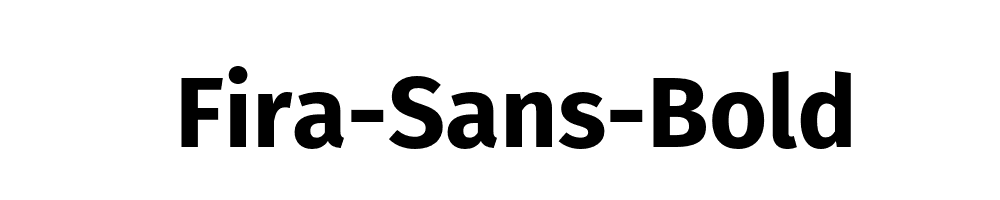 Fira-Sans-Bold