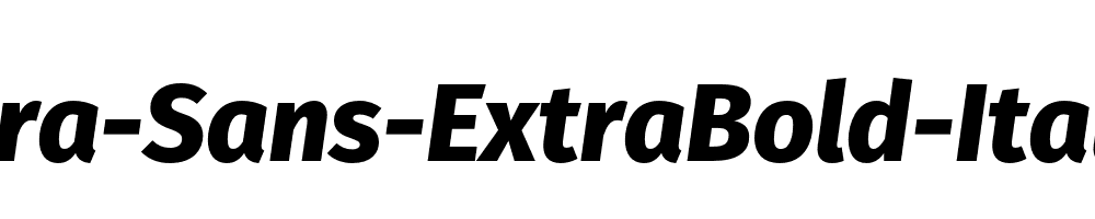 Fira-Sans-ExtraBold-Italic