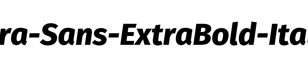 Fira-Sans-ExtraBold-Italic