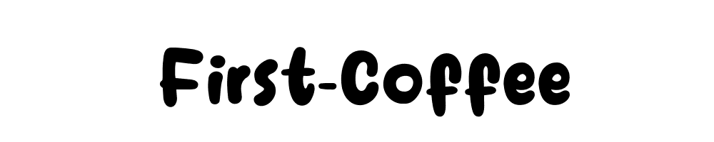 First-Coffee