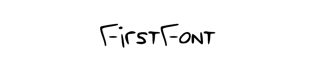 FirstFont