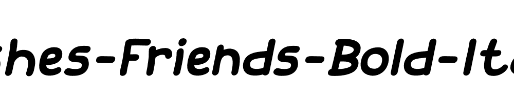 Fishes-Friends-Bold-Italic