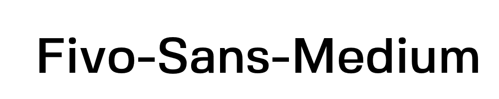 Fivo-Sans-Medium