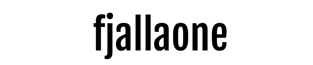 Fjallaone