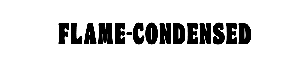 Flame-Condensed