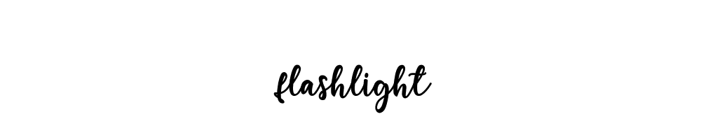 flashlight