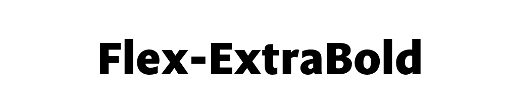 Flex-ExtraBold