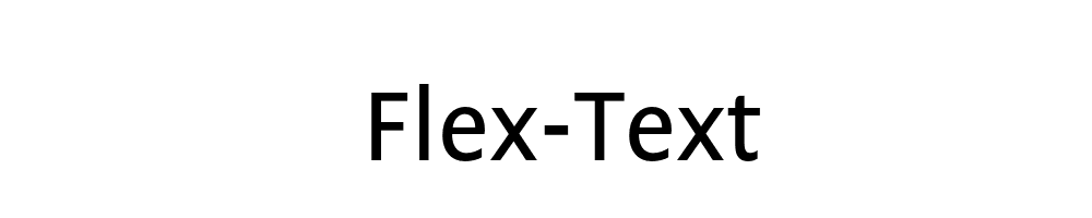 Flex-Text