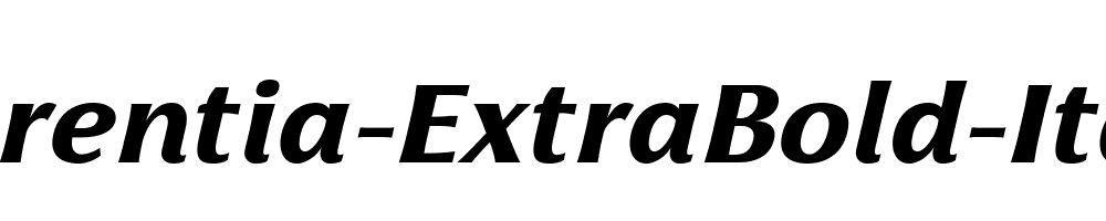 Florentia-ExtraBold-Italic