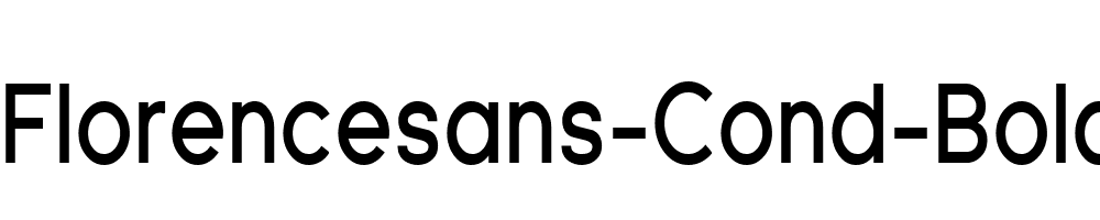 Florencesans-Cond-Bold