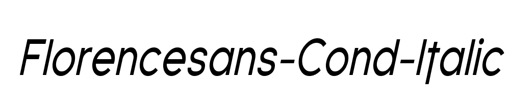 Florencesans-Cond-Italic