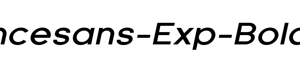 Florencesans-Exp-Bold-Italic