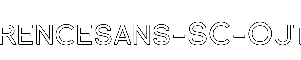 Florencesans-SC-Outline