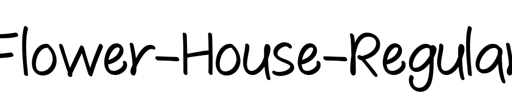 Flower-House-Regular