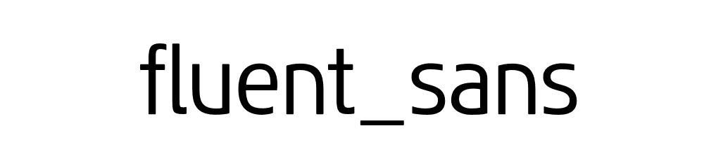 Fluent_sans