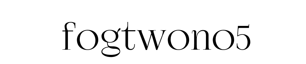 Fogtwono5