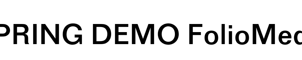  DEMO FolioMed Regular