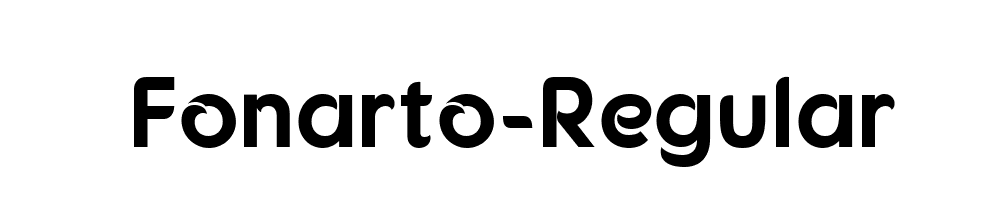 Fonarto-Regular