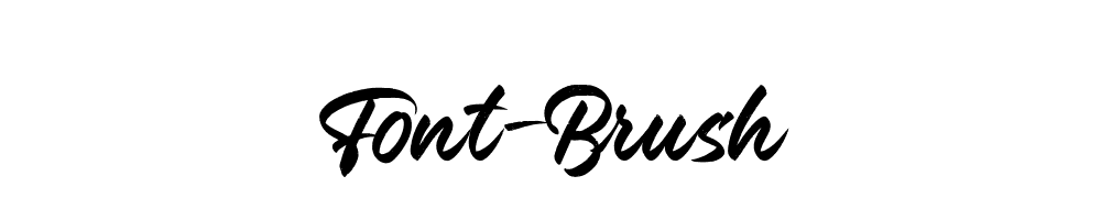 Font-Brush