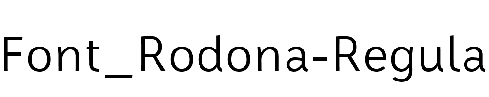 Font_Rodona-Regular