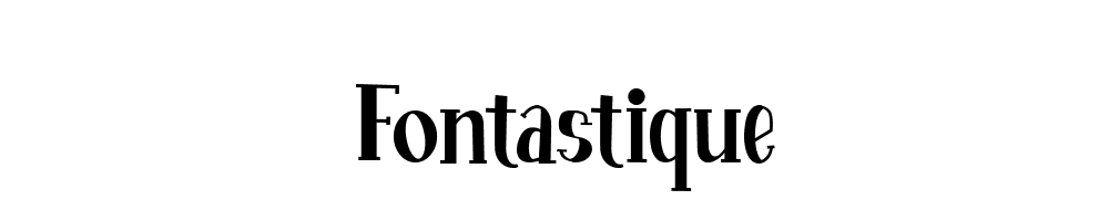 Fontastique