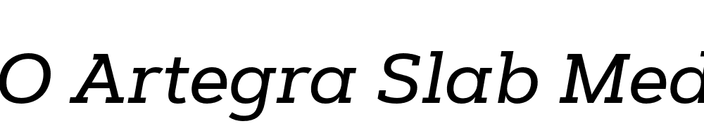 FSP DEMO Artegra Slab Medium Italic