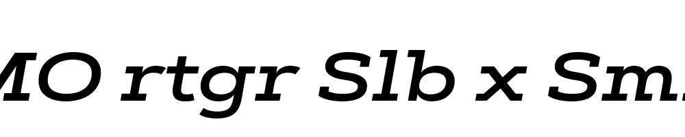 FSP DEMO rtgr Slb x SmBld Italic