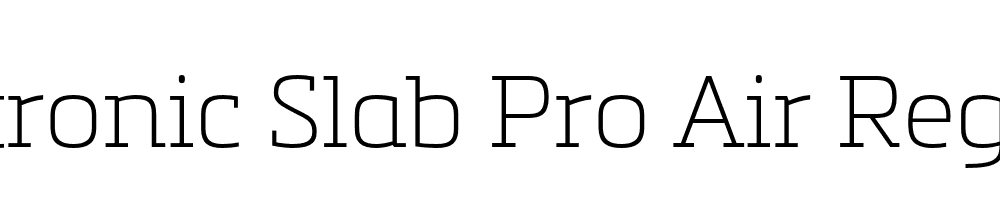 Metronic Slab Pro Air Regular