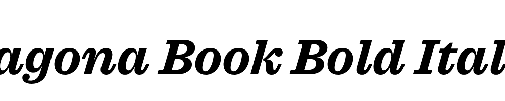 Sagona Book Bold Italic