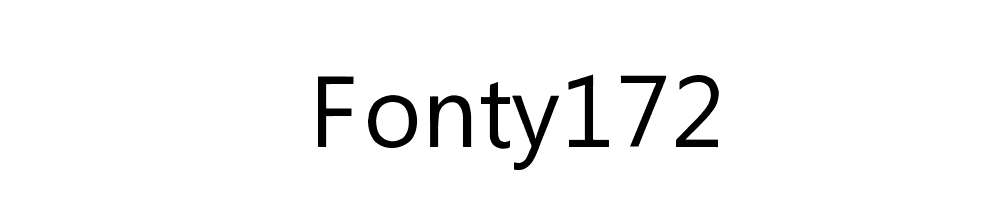 Fonty172