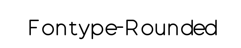 Fontype-Rounded