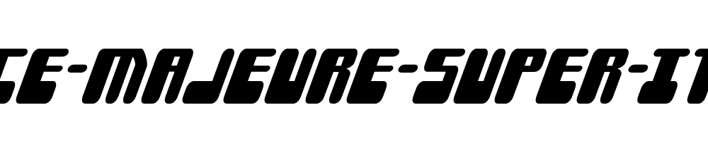 Force-Majeure-Super-Italic