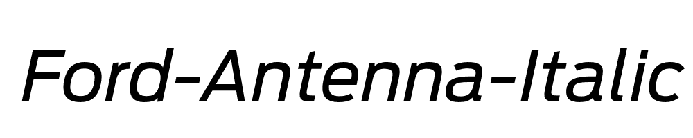 Ford-Antenna-Italic