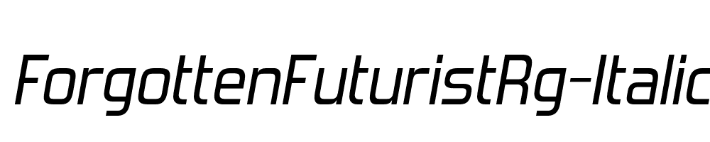 ForgottenFuturistRg-Italic