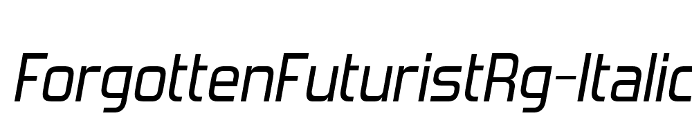 ForgottenFuturistRg-Italic