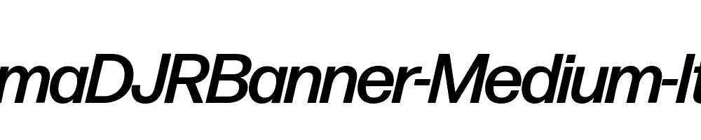 FormaDJRBanner-Medium-Italic