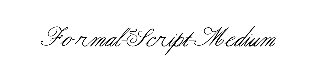 Formal-Script-Medium