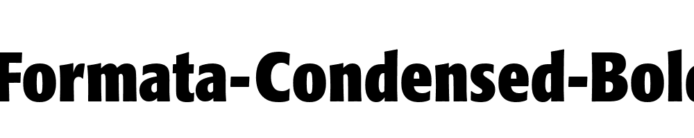 Formata-Condensed-Bold