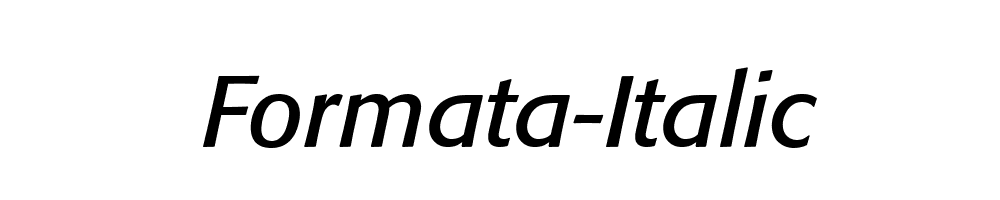 Formata-Italic