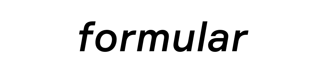 Formular