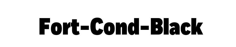 Fort-Cond-Black